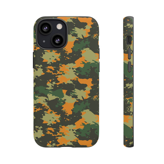 Orange Camo Case