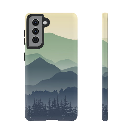 Mountain Explorer Case - Dual Layer Tough Case - Fits Many Smartphone Models