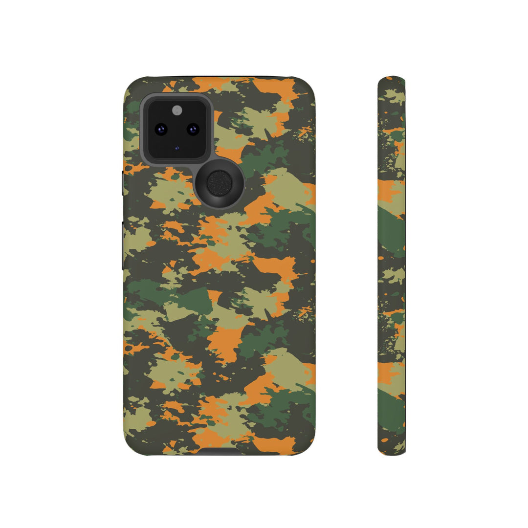 Orange Camo Case