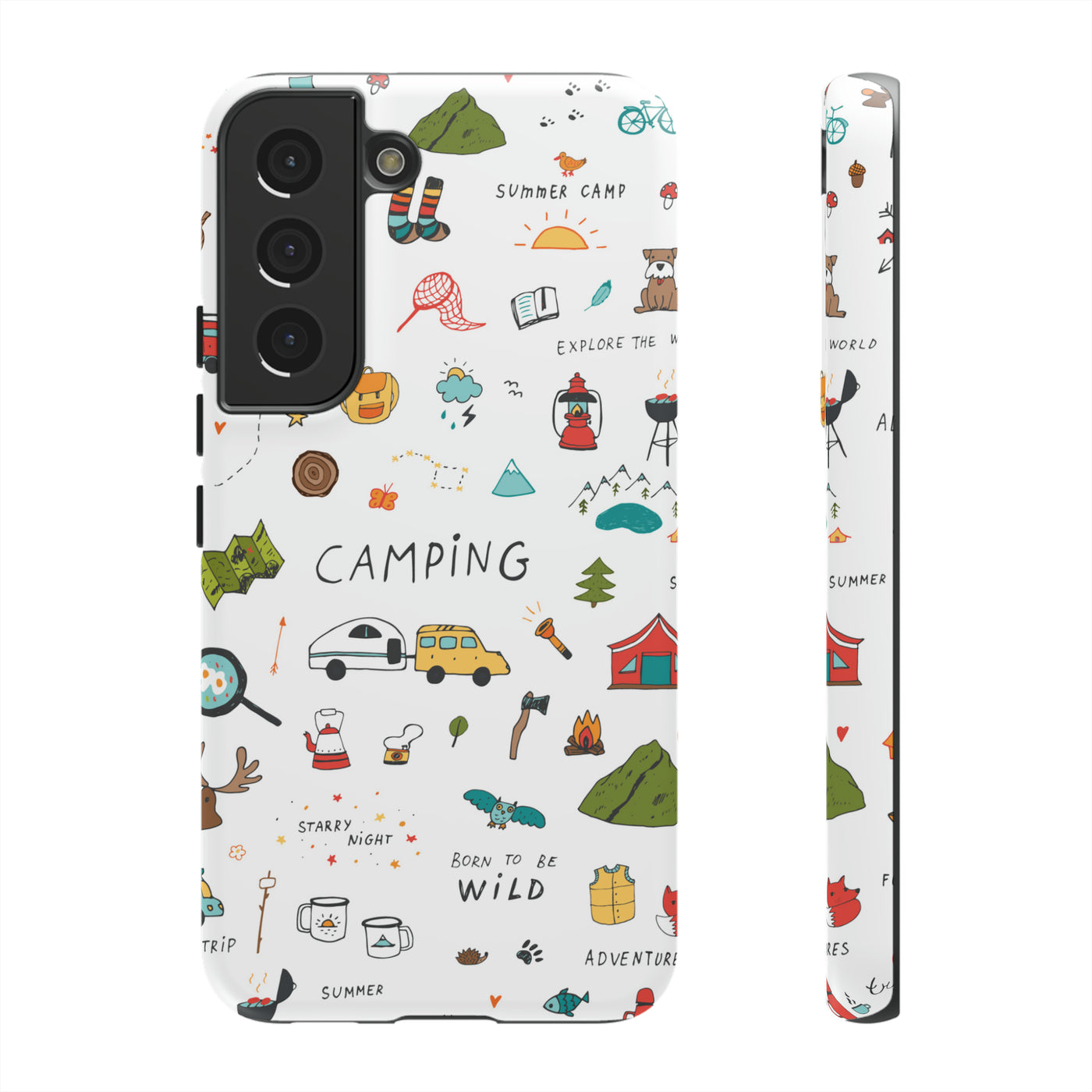 Caso de aventuras de camping 