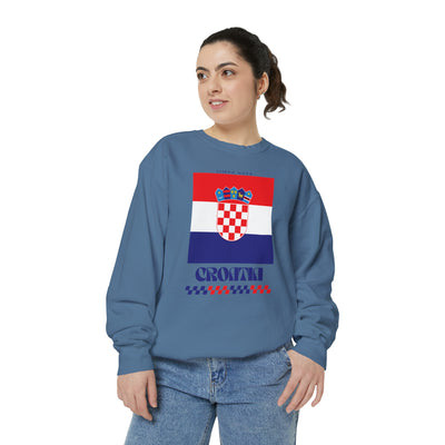 Croatia Retro Sweatshirt