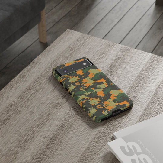 Orange Camo Case