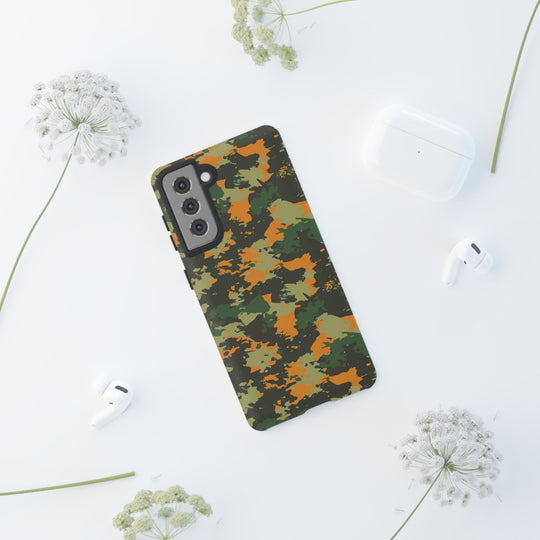 Orange Camo Case