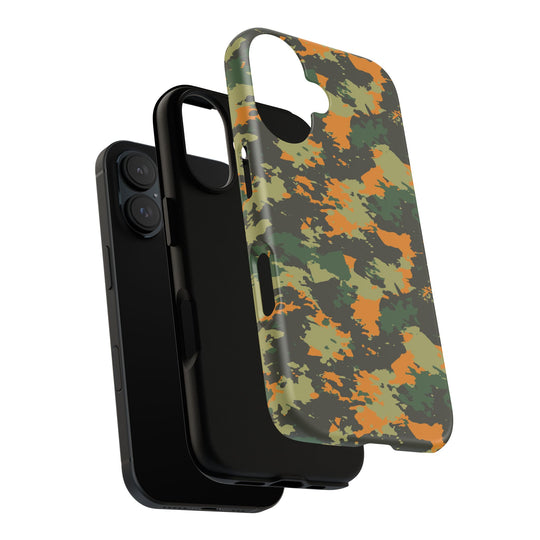 Orange Camo Case