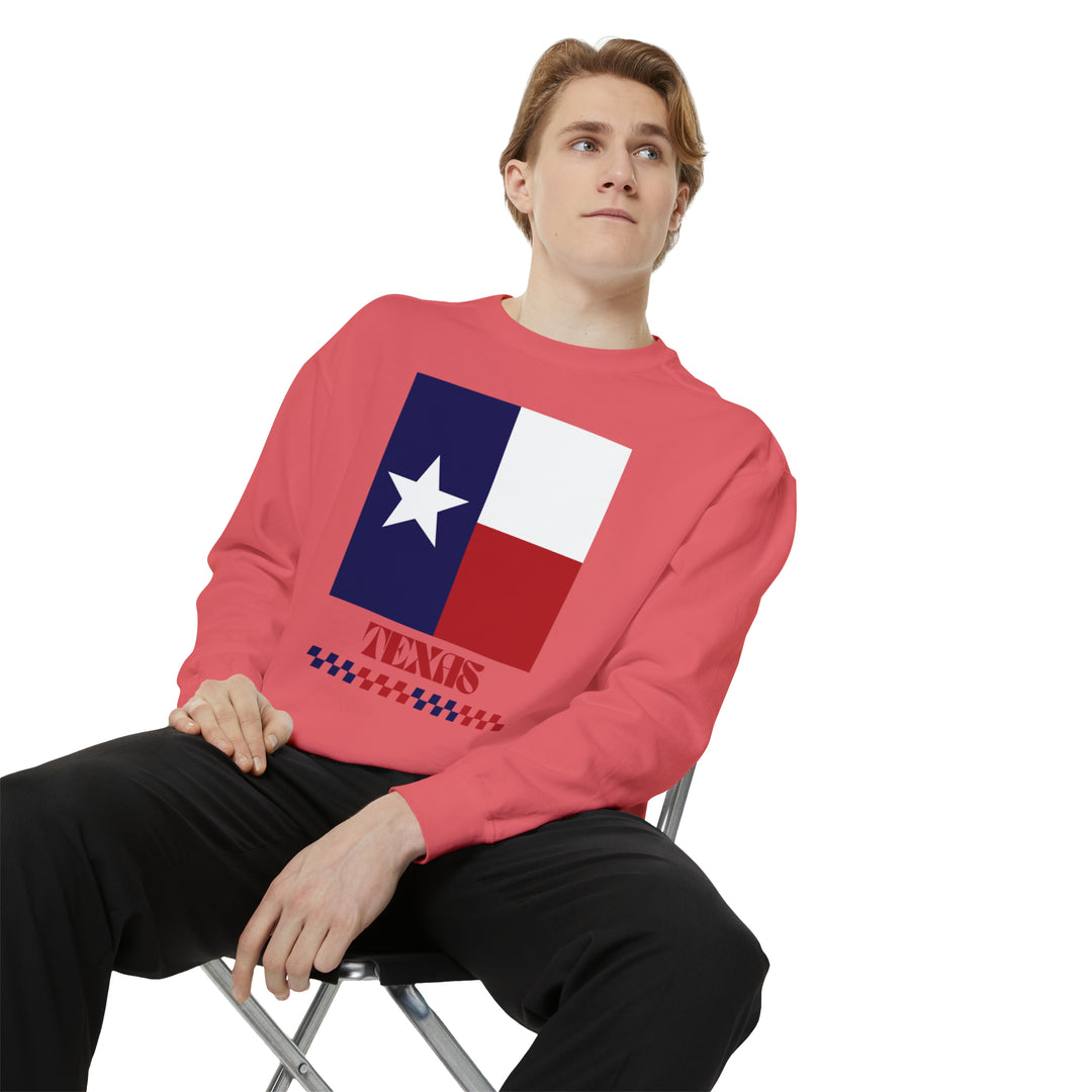 Texas Retro Sweatshirt - Ezra's Clothing - Sweatshirt