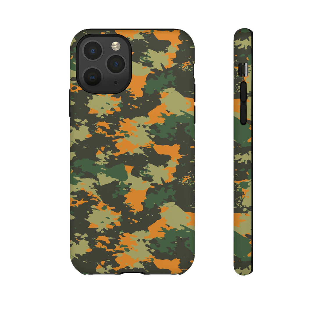 Orange Camo Case