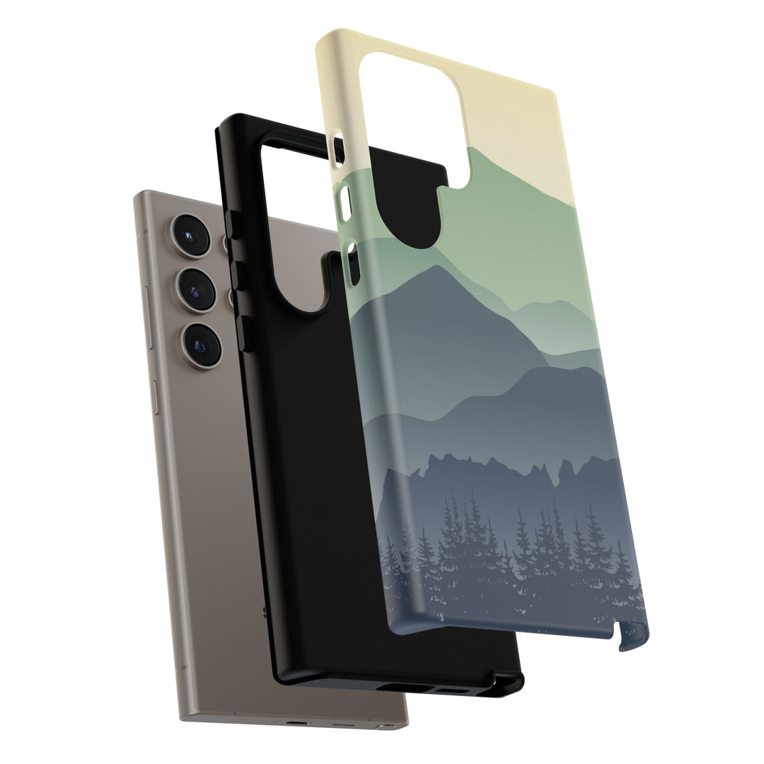 Mountain Explorer Case - Dual Layer Tough Case - Fits Many Smartphone Models