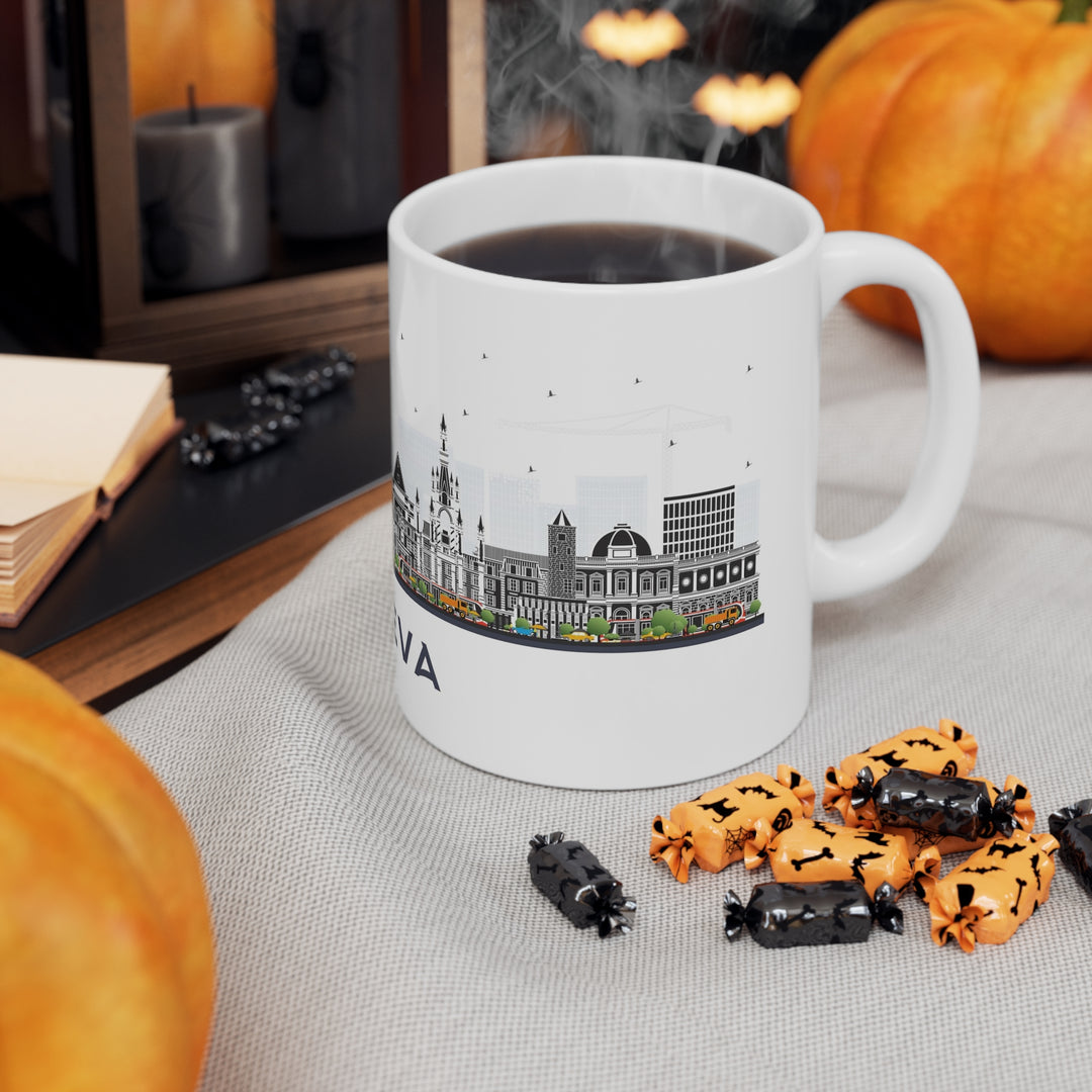 Geneva Switzerland Coffee Mug - Ezra's Clothing - Mug