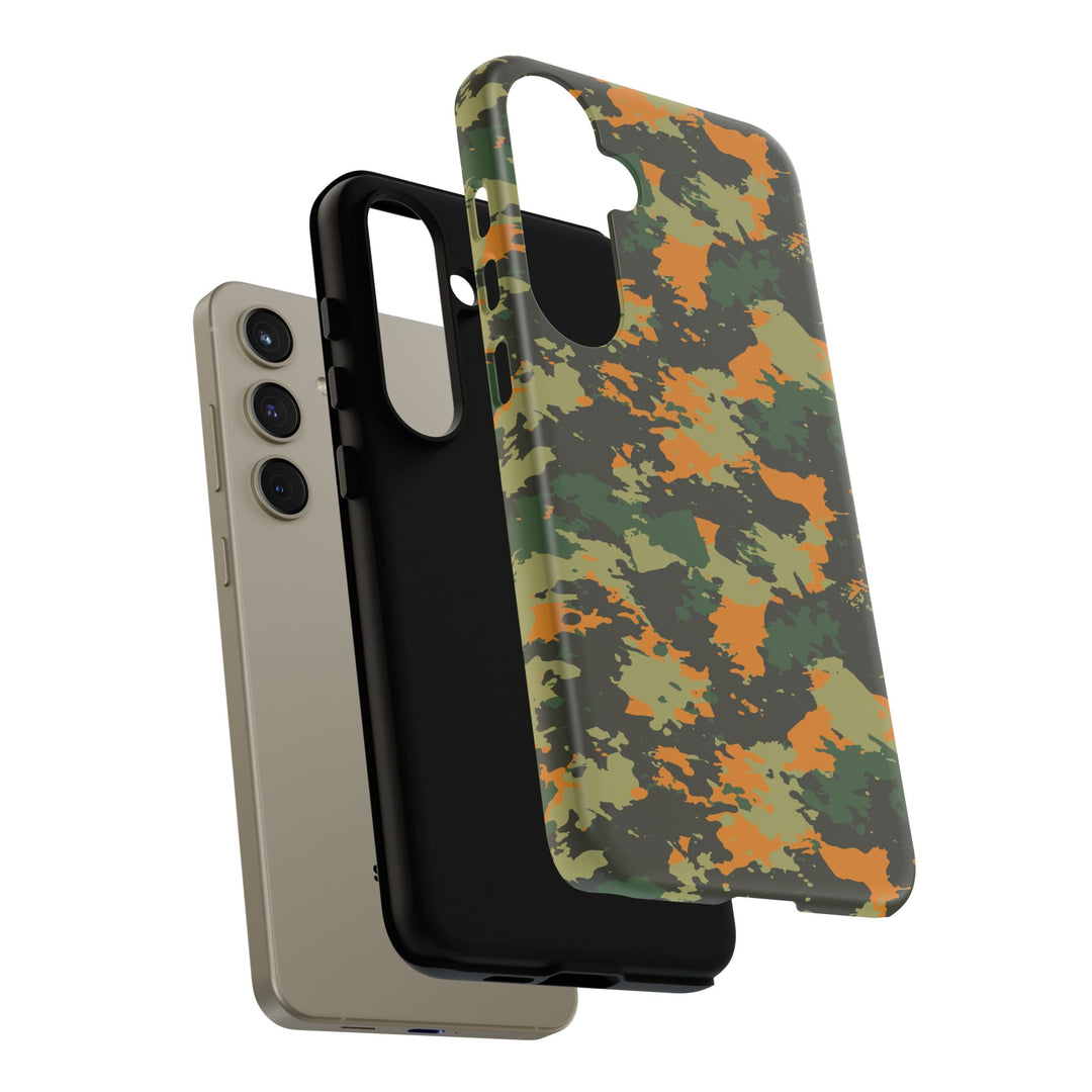 Orange Camo Case