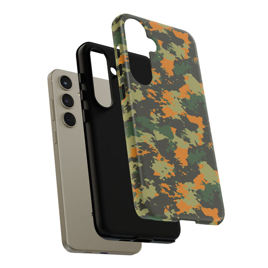 Orange Camo Case