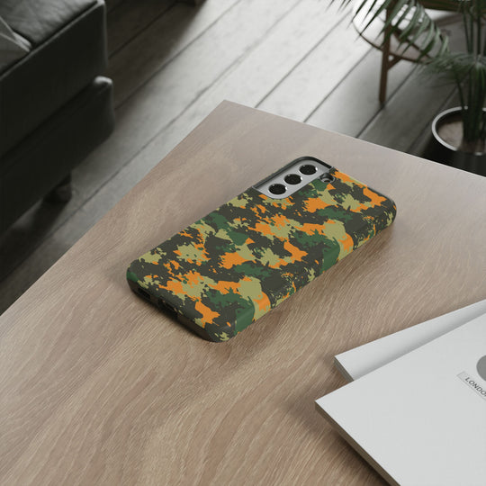 Orange Camo Case