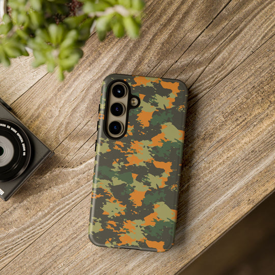 Orange Camo Case