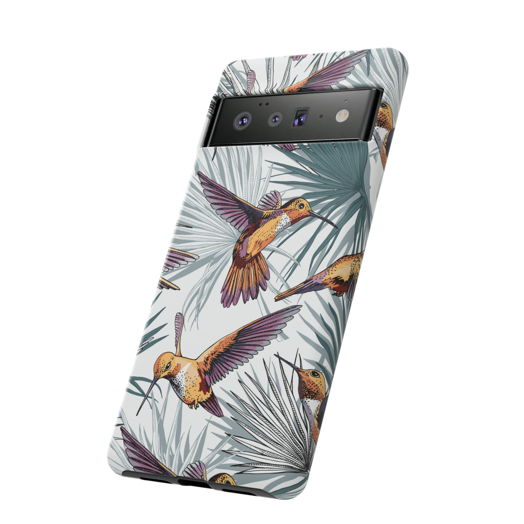 Hummingbird Case - Dual Layer Tough Case - Fits Many Smartphone Models