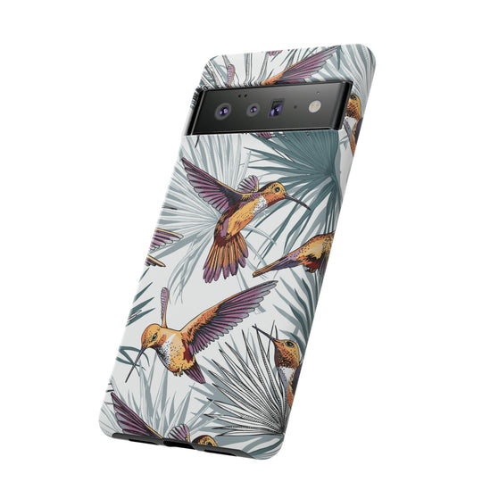 Hummingbird Case - Dual Layer Tough Case - Fits Many Smartphone Models