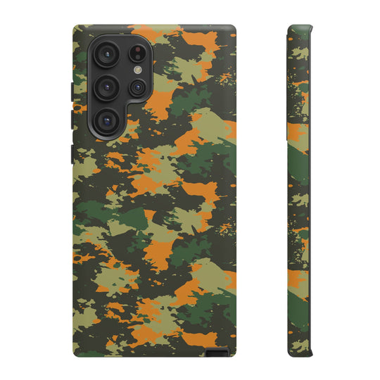 Orange Camo Case