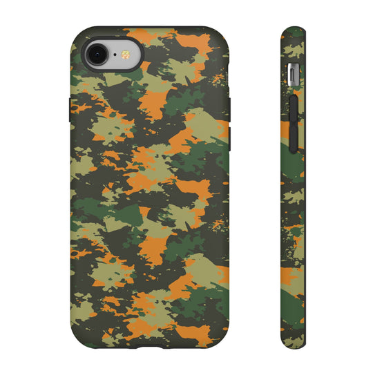 Orange Camo Case