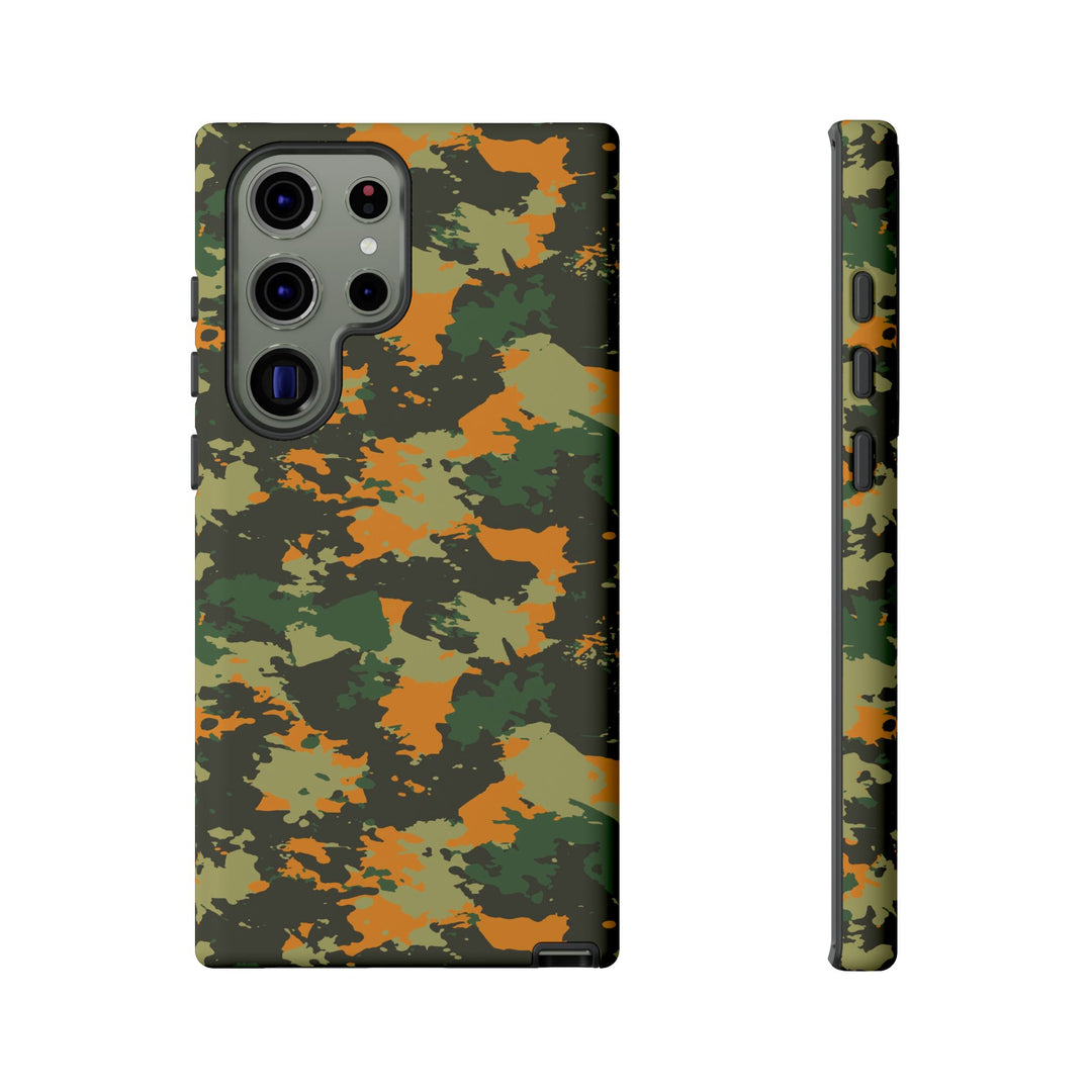 Orange Camo Case