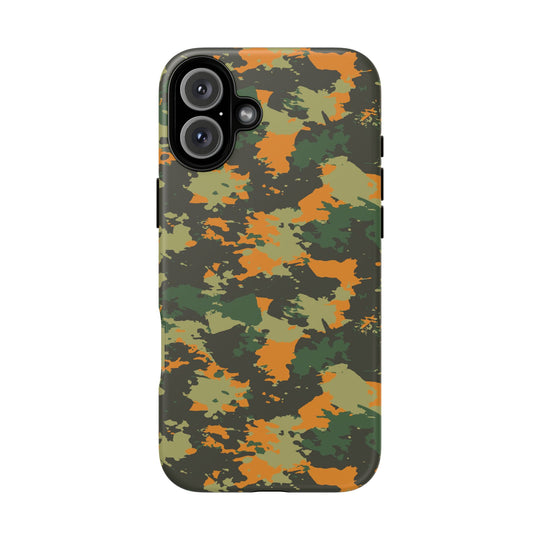 Orange Camo Case