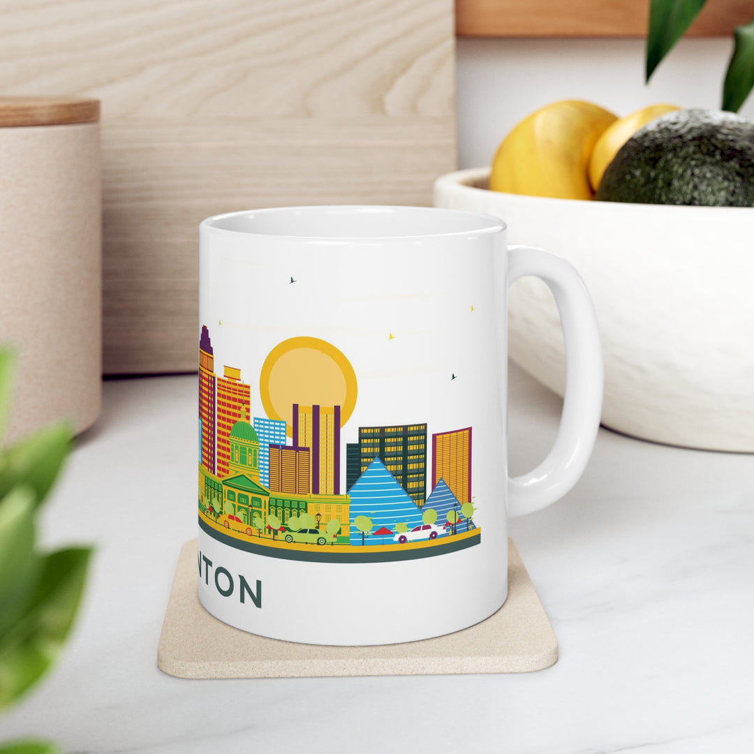 Edmonton Canada Coffee Mug - Ezra's Clothing - Mug