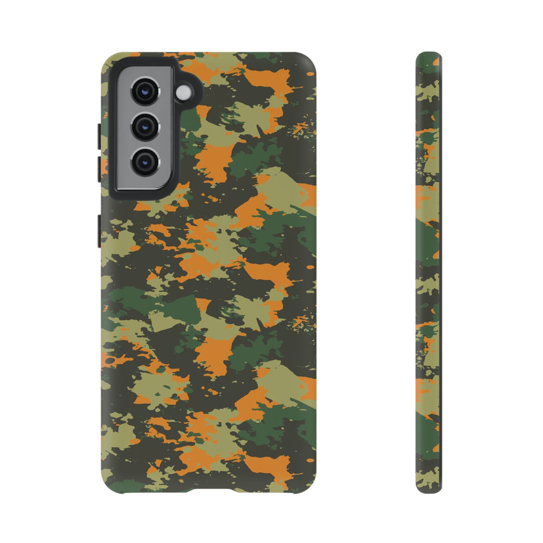 Orange Camo Case