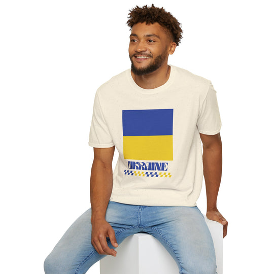 Ukraine Retro T-Shirt - Ezra's Clothing - T-Shirt