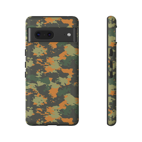 Orange Camo Case