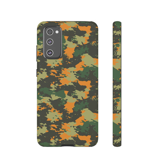 Orange Camo Case