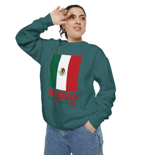 Mexico Retro Sweatshirt - Ezra's Clothing - Sweatshirt