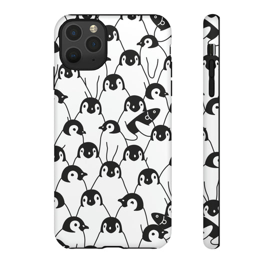 Penguin Pattern Case - Ezra's Clothing - Tough Case