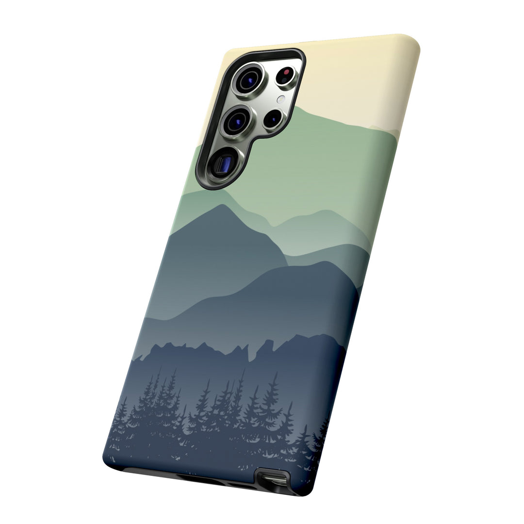 Mountain Explorer Case - Dual Layer Tough Case - Fits Many Smartphone Models