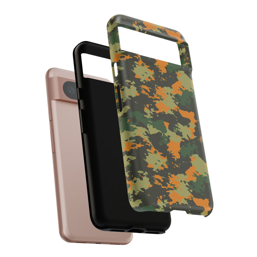 Orange Camo Case