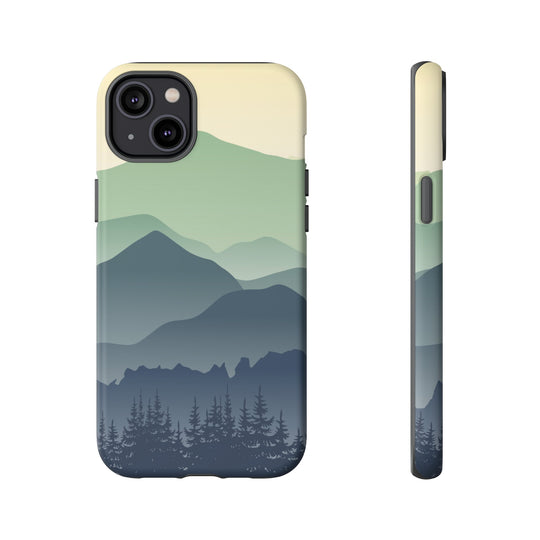 Mountain Explorer Case - Dual Layer Tough Case - Fits Many Smartphone Models