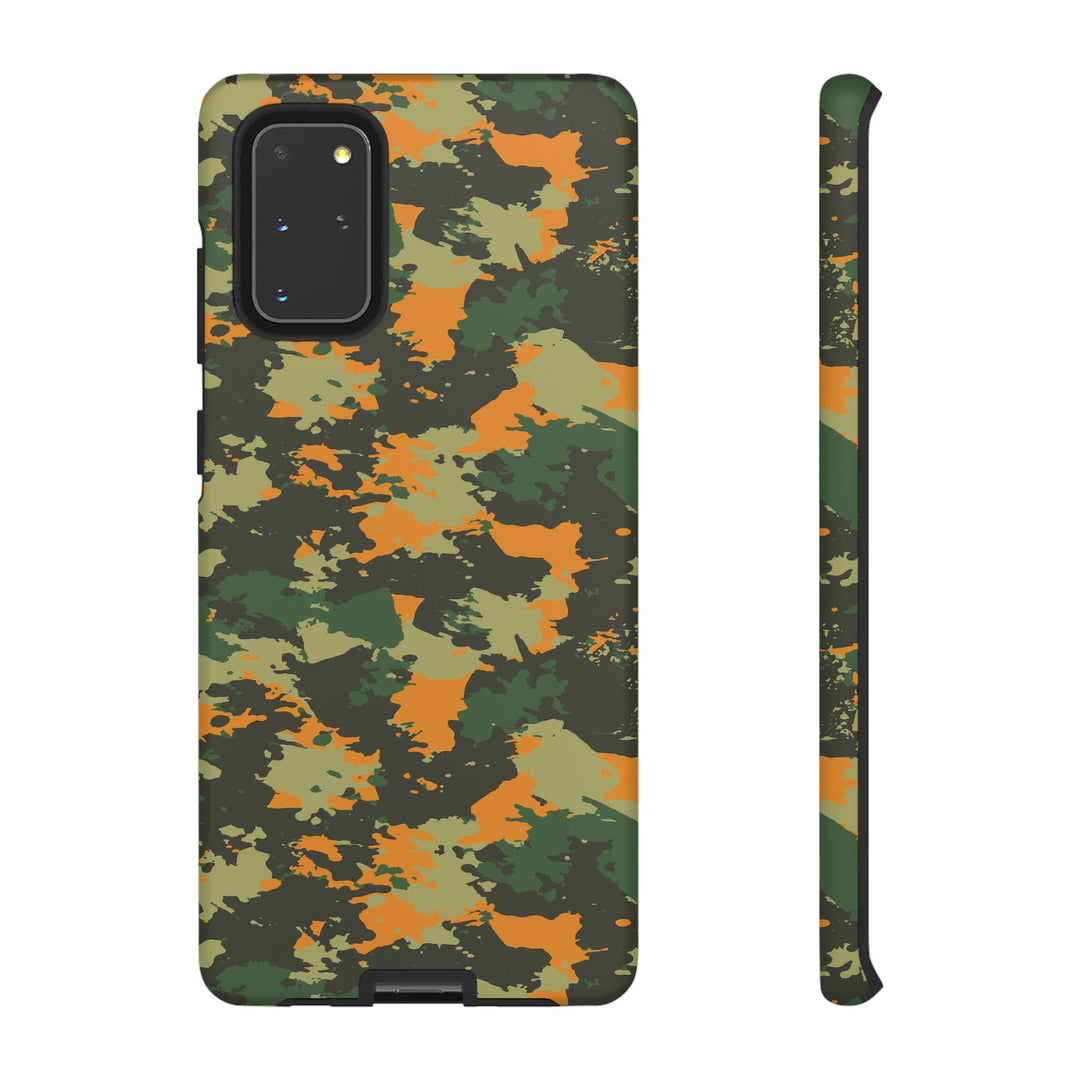 Orange Camo Case