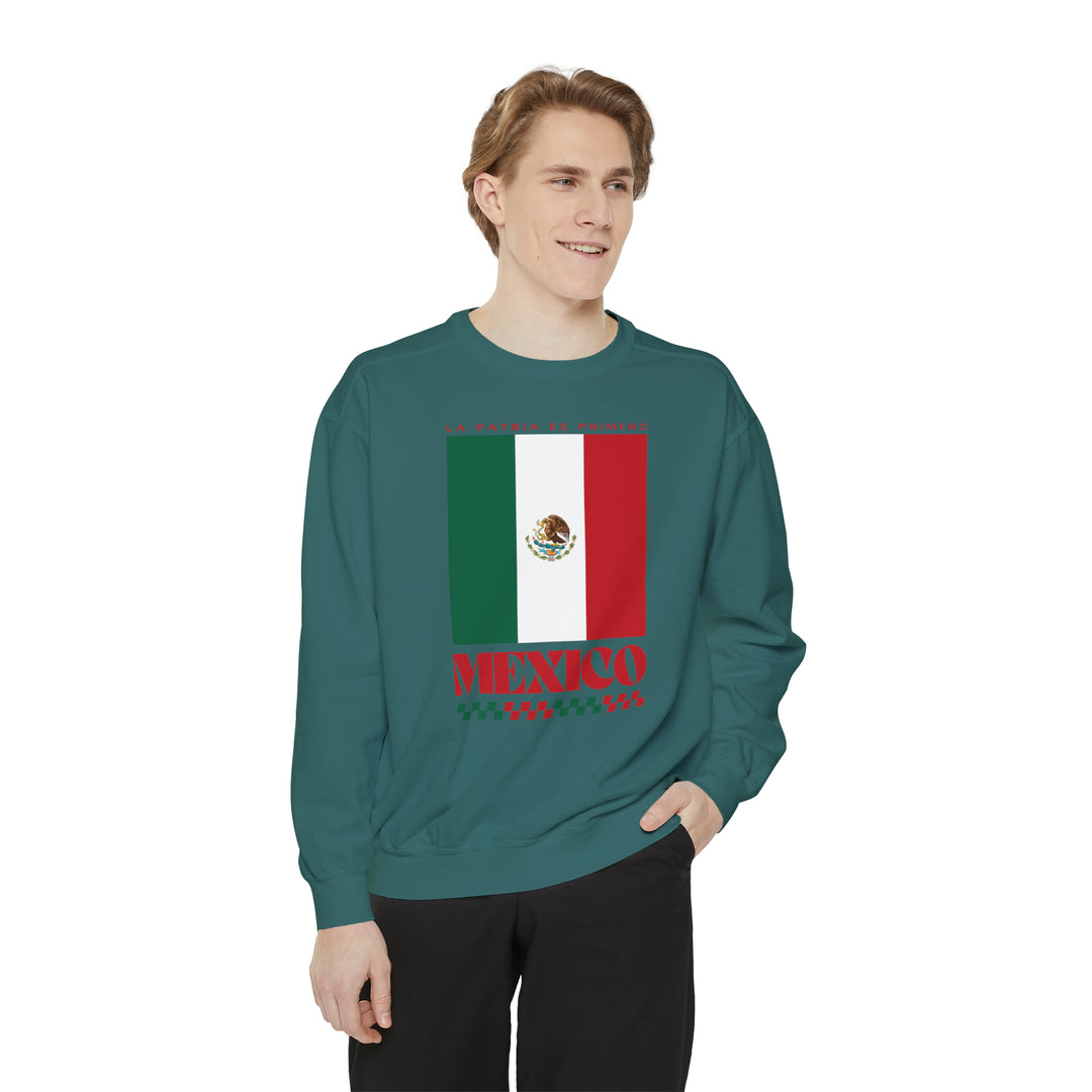 Mexico Retro Sweatshirt - Ezra's Clothing - Sweatshirt