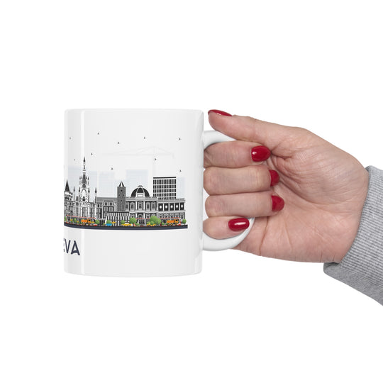 Geneva Switzerland Coffee Mug - Ezra's Clothing - Mug