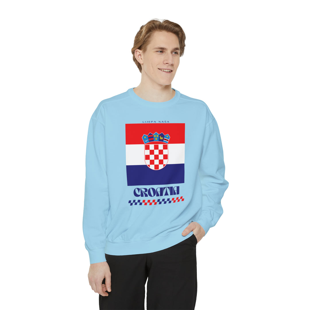 Sudadera Retro Croacia