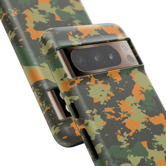 Orange Camo Case