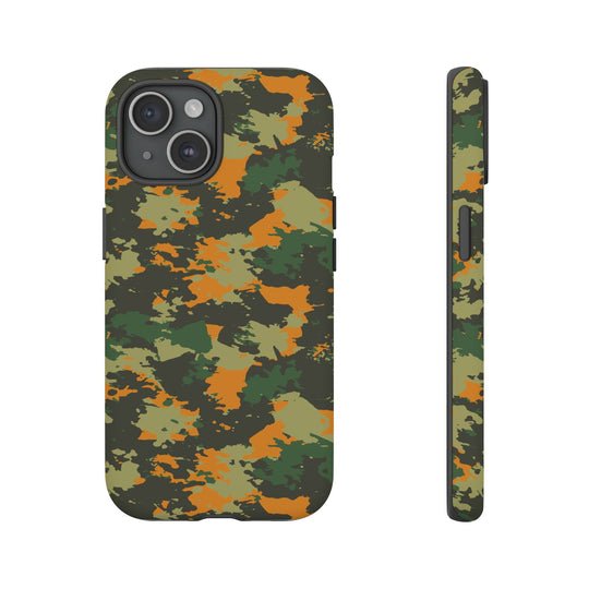 Orange Camo Case