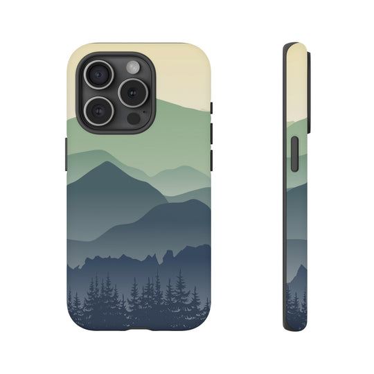 Mountain Explorer Case - Dual Layer Tough Case - Fits Many Smartphone Models