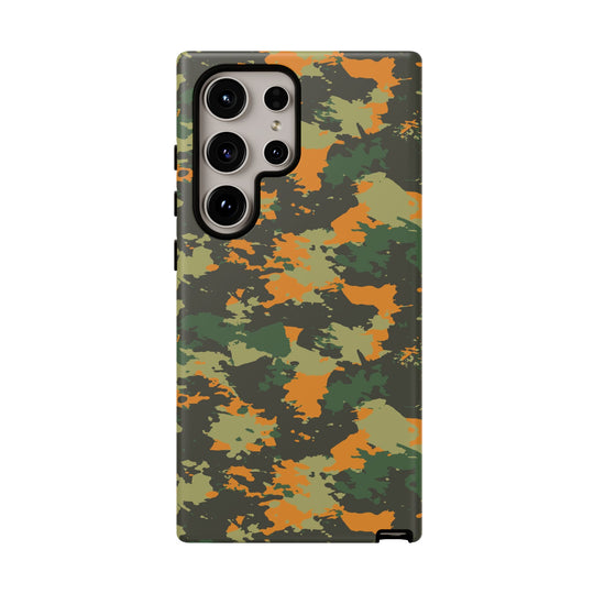 Orange Camo Case