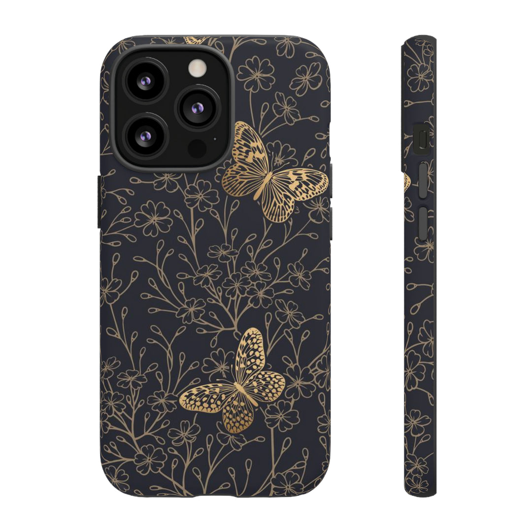 Golden Butterfly Case - Ezra's Clothing - Tough Case