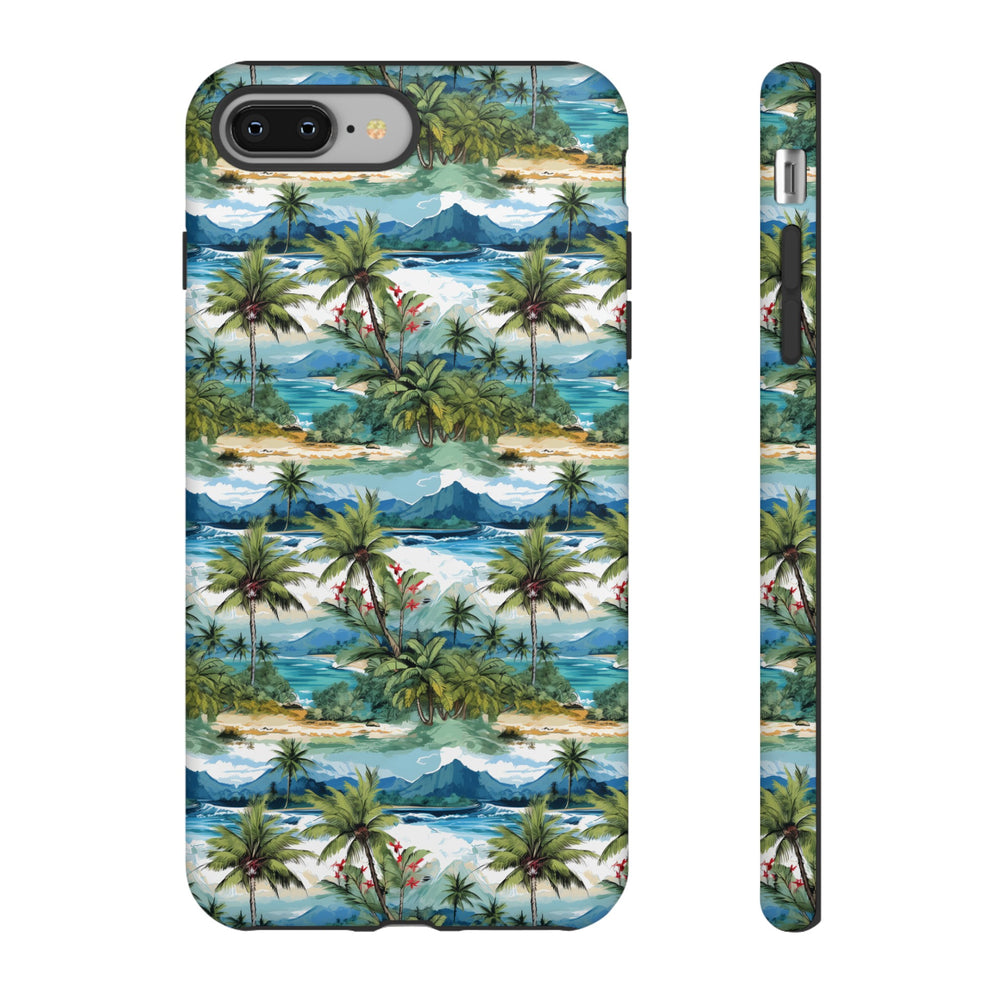 Hawaiian Summer Case - Dual Layer Tough Case - Fits Many Smartphone Models