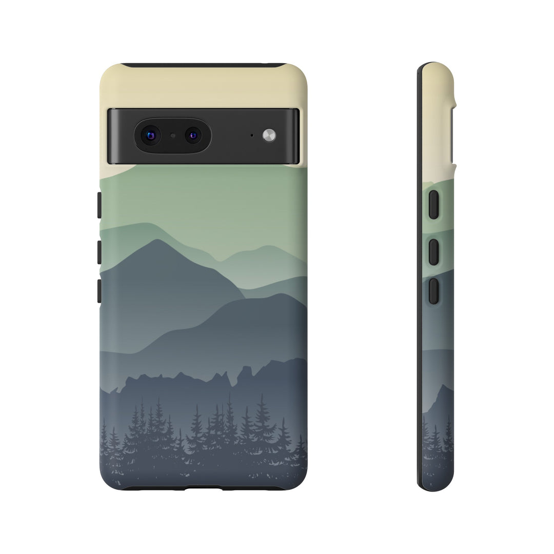 Mountain Explorer Case - Dual Layer Tough Case - Fits Many Smartphone Models