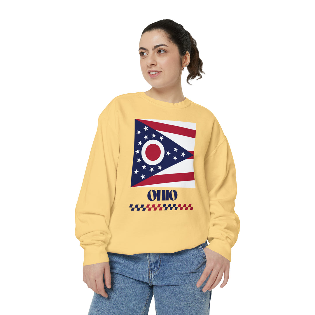 Ohio Retro Sweatshirt - Ezra's Clothing - Sweatshirt
