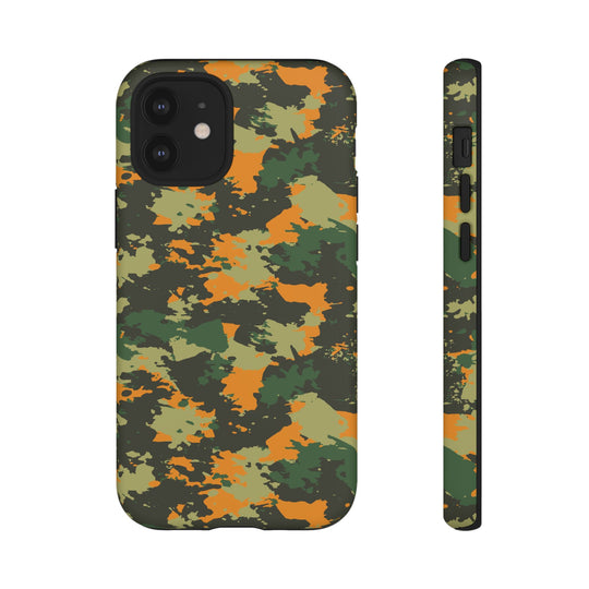 Orange Camo Case