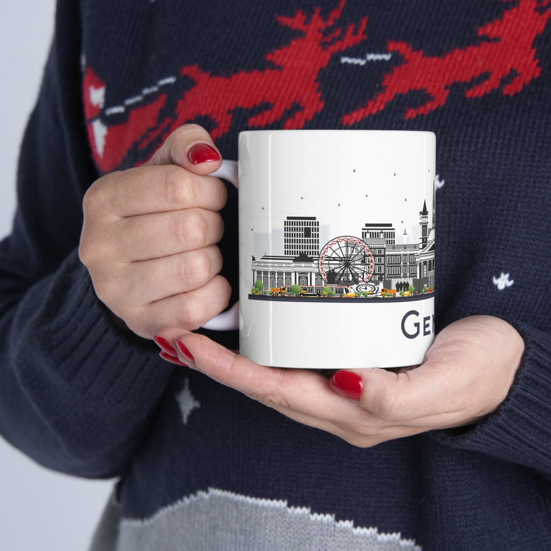 Geneva Switzerland Coffee Mug - Ezra's Clothing - Mug