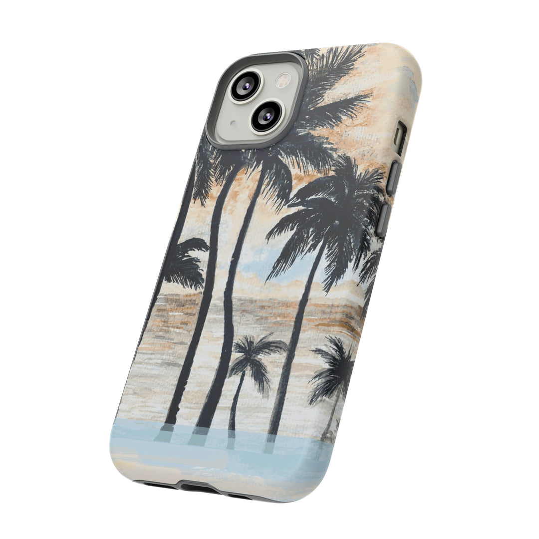 Beach Palms Watercolor Case