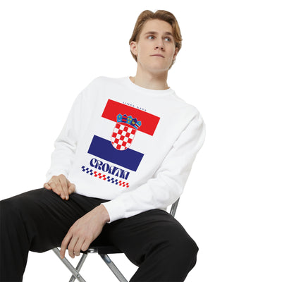 Croatia Retro Sweatshirt