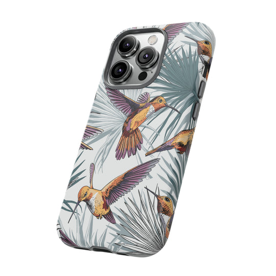 Hummingbird Case - Dual Layer Tough Case - Fits Many Smartphone Models