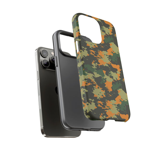 Orange Camo Case